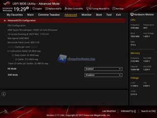 ROG Strix X399 E Gamin BIOS 14